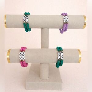 Colorful BFF Beaded Bracelets Set